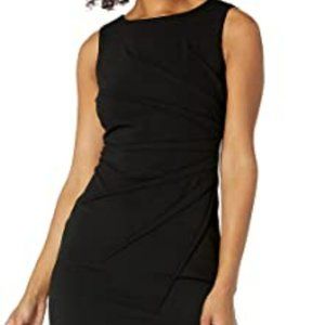 Calvin Klein Sleeveless Starburst Detail Sheath Dress Size 6